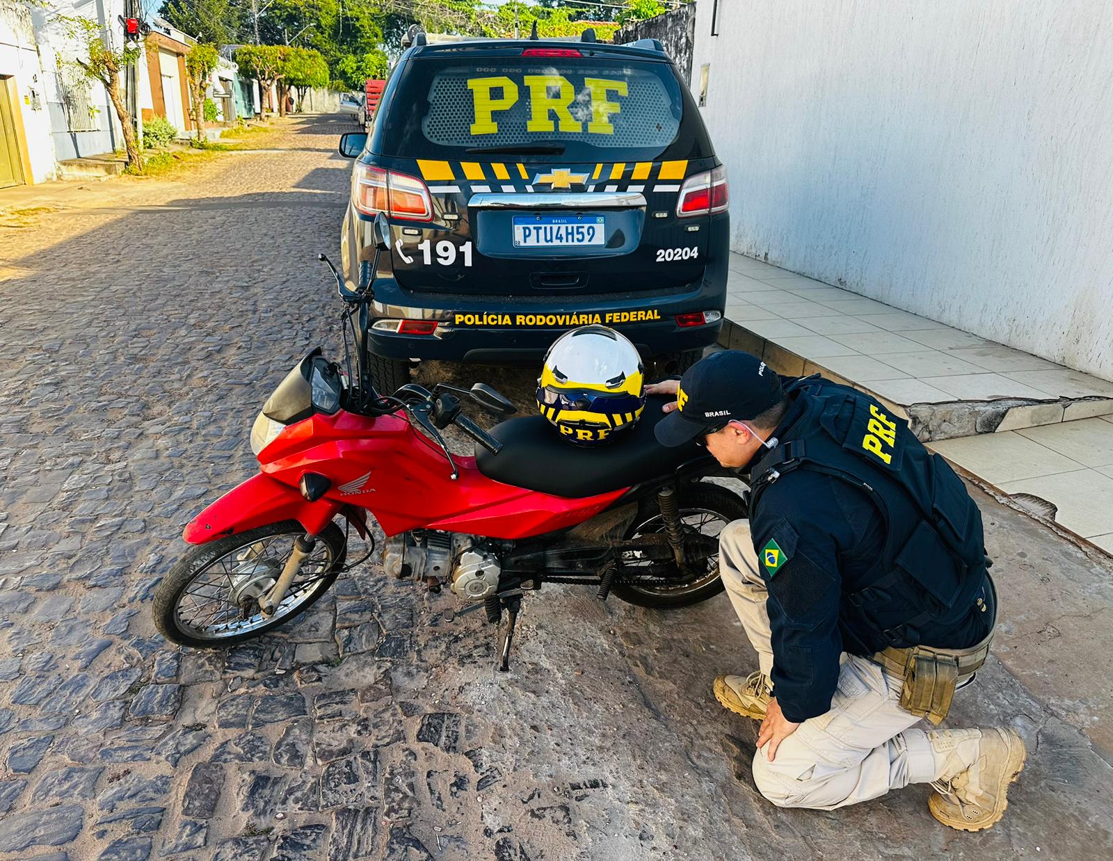 Condutor Inabilitado E Moto Adulterada Detido Pela Prf Em Caxias