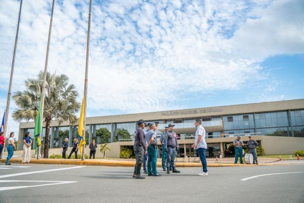 Gabinete Militar da Alema finaliza preparativos para ato de abertura dos trabalhos legislativos