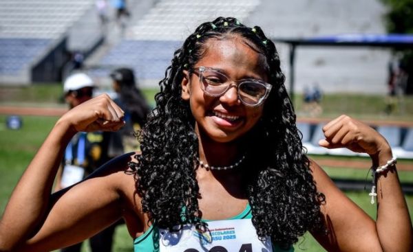 Atleta caxiense é campeã nos Jogos Sul-Americanos Escolares em Assunção, no Paraguai