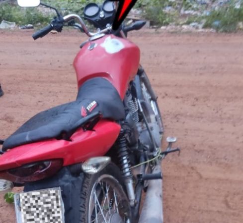 PM localiza moto roubada no bairro Pampulha