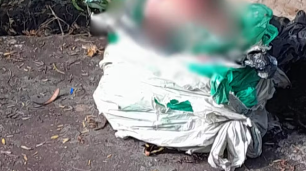 Recém-nascido é encontrado morto dentro de sacos de lixo, em Vitória do Mearim