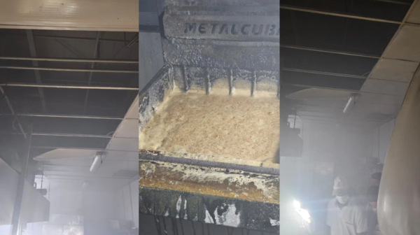 Princípio de incêndio provoca correria e atinge supermercado Mateus em São Luís