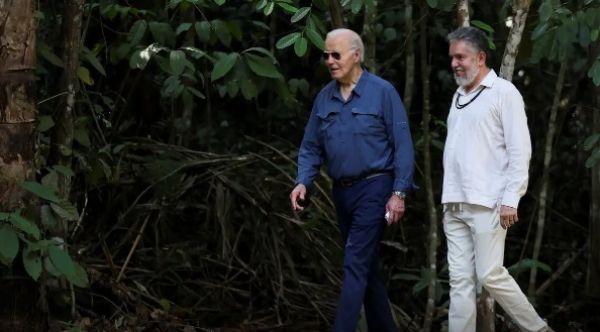 EUA formalizam apoio à conservação em visita de Biden à Amazônia