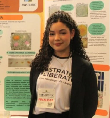 Estudante de Imperatriz é premiada na Regeneron ISEF 2025, nos EUA