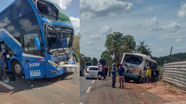 Engavetamento entre carreta, ônibus e microônibus deixa um morto na BR-316 entre Timon e Caxias