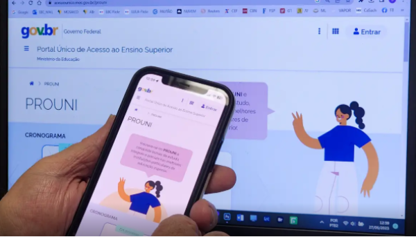 Prouni 2026: inscrições para o 1º semestre começam nesta segunda