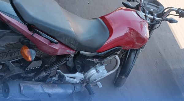 PM localiza motocicleta roubada no Residencial Vila Paraíso 