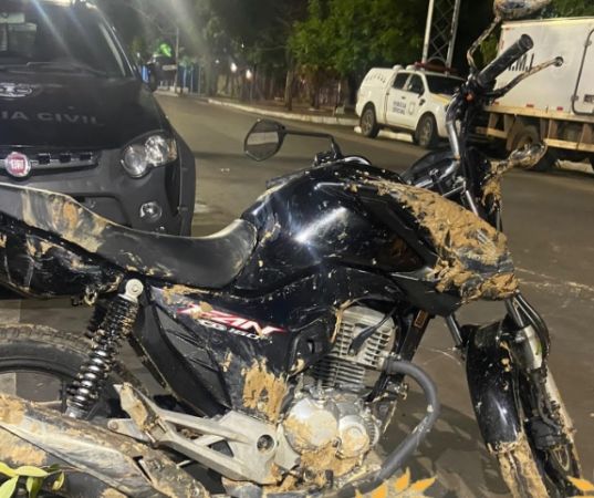 Polícia Militar localiza motocicleta roubada em Caxias