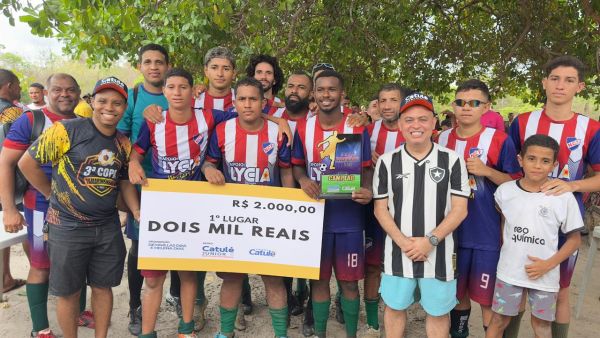 Deputado Catulé Júnior prestigia final da 3ª Copa Tamarineirense e reforça apoio ao esporte amador em Caxias