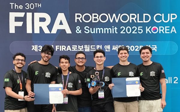 Equipe do IFMA Caxias é premiada na FIRA Robo Word Cup 2025 em Daegu, na Coréia do Sul