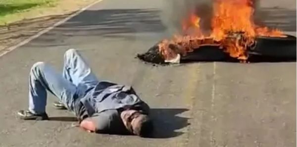 PM é esfaqueado e amarrado por manifestantes durante protesto no Maranhão