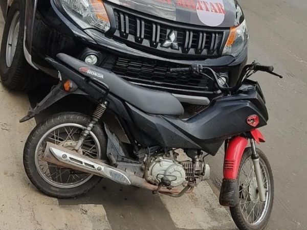 Motocicleta roubada em Peritoró é recuperada em Caxias