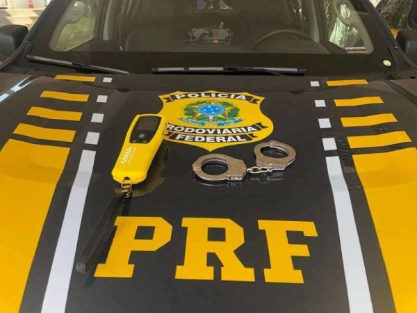 PRF registra caso de embriaguez ao volante em Caxias