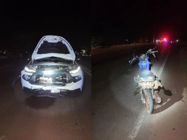 Condutor e passageiro de motocicleta morrem após serem atingidos por caminhonete na BR-316