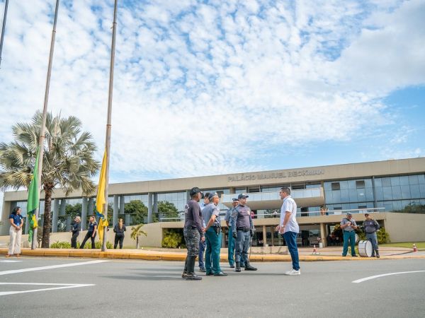 Gabinete Militar da Alema finaliza preparativos para ato de abertura dos trabalhos legislativos