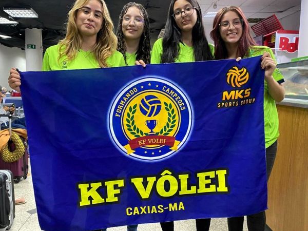 Atletas do KF Vôlei disputam Campeonato Brasileiro Sub-18