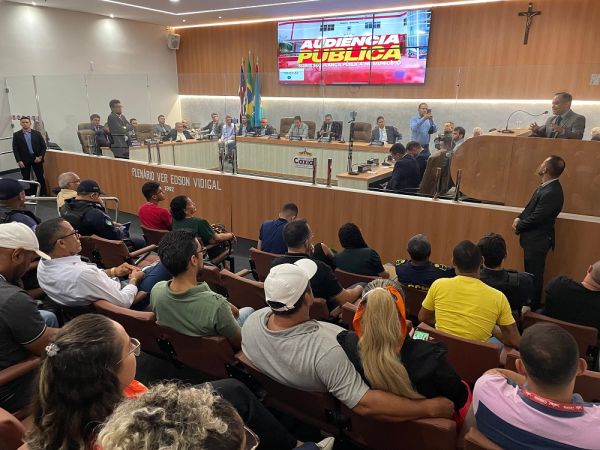 Deputado Catulé Júnior reforça compromisso com a segurança pública de Caxias em audiência na Câmara Municipal