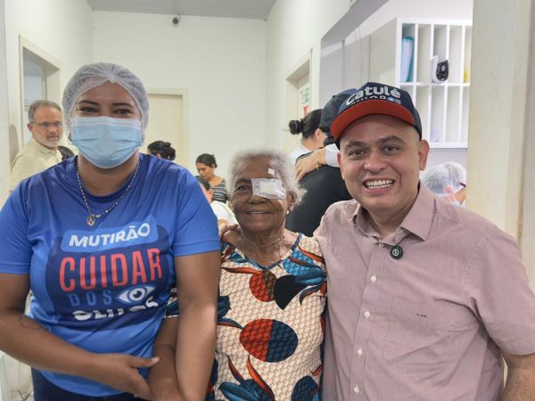 Mutirão oftalmológico do deputado Catulé Júnior ultrapassa 3.500 cirurgias e óculos entregues no Leste Maranhense