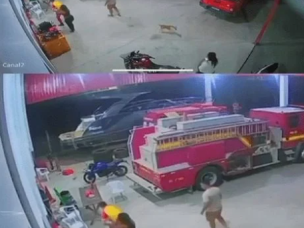 Bombeiros socorrem criança de 1 ano e 6 meses após sofrer convulsão