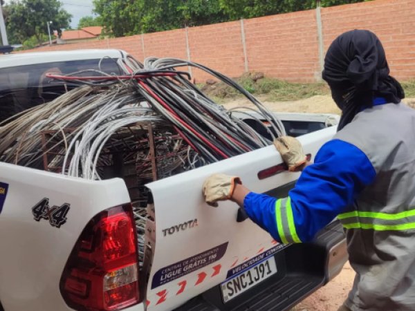 Dono de sucata é preso com 800 kg de fios furtados em Timon