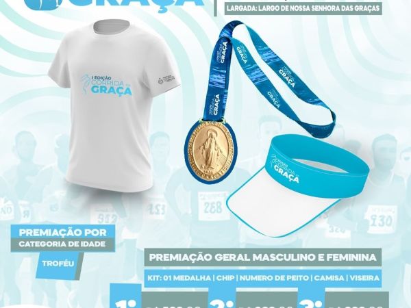 Abertas inscrições para 1ª Corrida da Graça