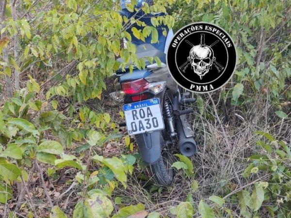 Motocicleta roubada é encontrada no bairro Sulina