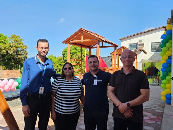 Instituto Equatorial e APAE Caxias inauguram parquinho adaptado para crianças com deficiência 