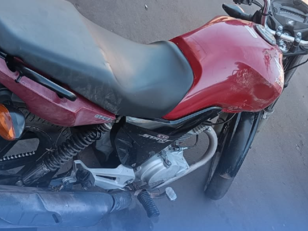 PM localiza motocicleta roubada no Residencial Vila Paraíso 