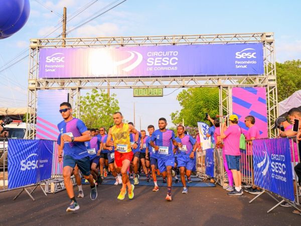 Inscrições abertas para Circuito Sesc de Corridas 2025; competição acontecerá em São Luís, Itapecuru-Mirim, Caxias, Pinheiro e Imperatriz