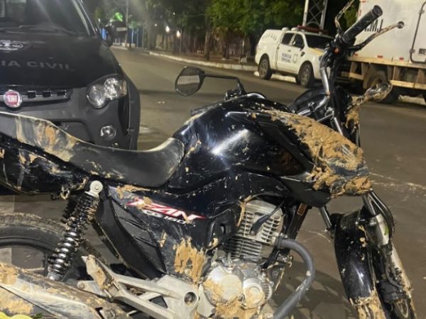 Polícia Militar localiza motocicleta roubada em Caxias