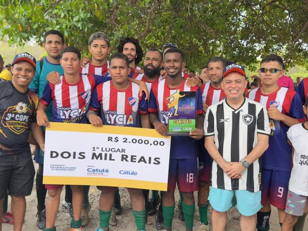 Deputado Catulé Júnior prestigia final da 3ª Copa Tamarineirense e reforça apoio ao esporte amador em Caxias