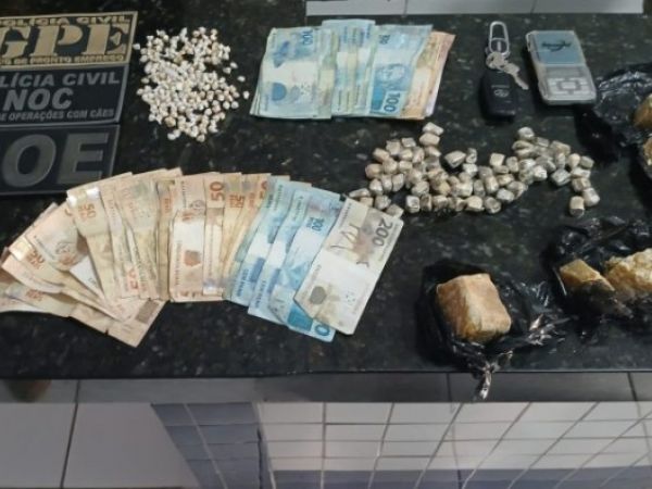 Polícia Civil prende liderança do tráfico de drogas na cidade de Caxias