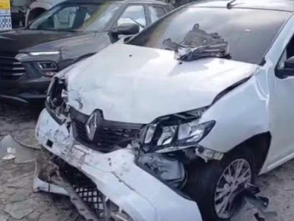 Motorista em fuga causa dois acidentes em São Luís e é agredido por populares