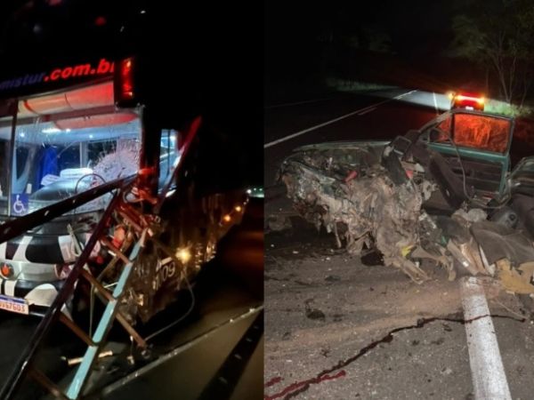 Motorista morre após colisão envolvendo ônibus e dois carros entre Timon e Caxias