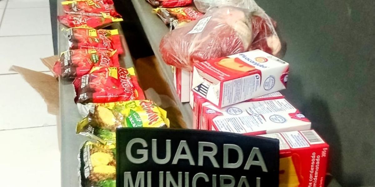 Guarda Municipal prende suspeito após furto e agressões em supermercado no Centro de Caxias